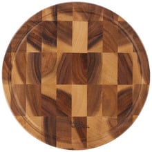 Round Acacia Wood Cutting Board